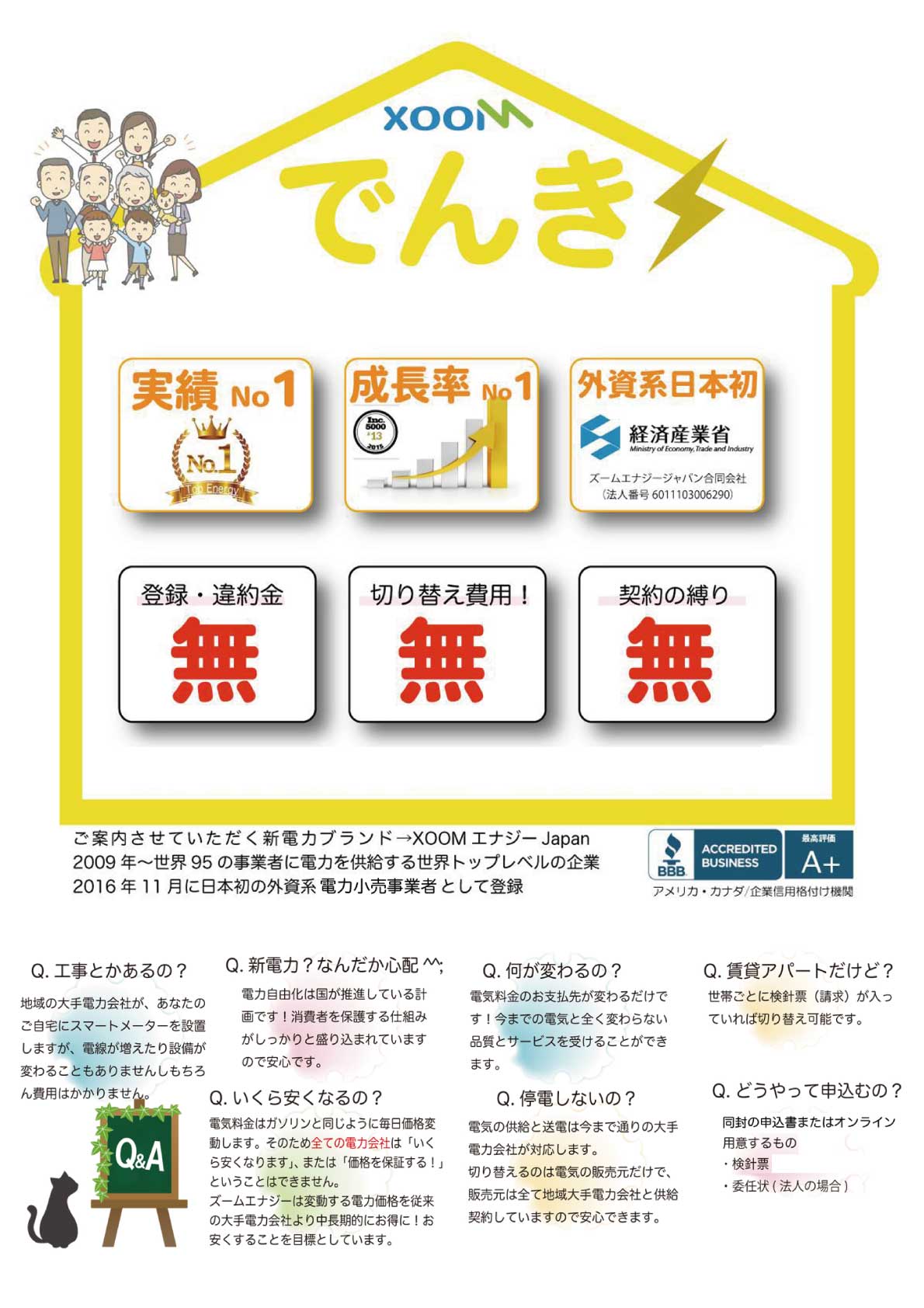 データ持込A4チラシ