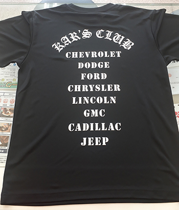 車サークルＴシャツ